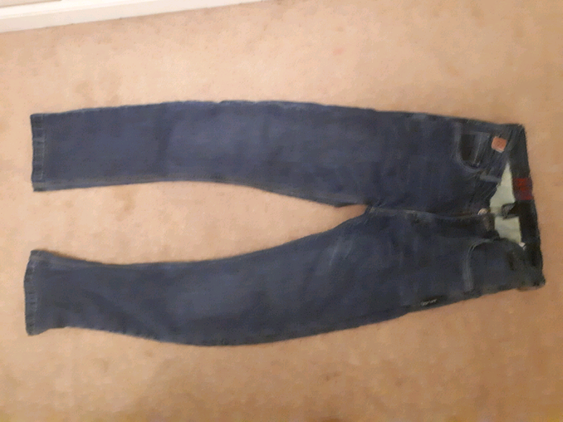 red route motorcycle jeans